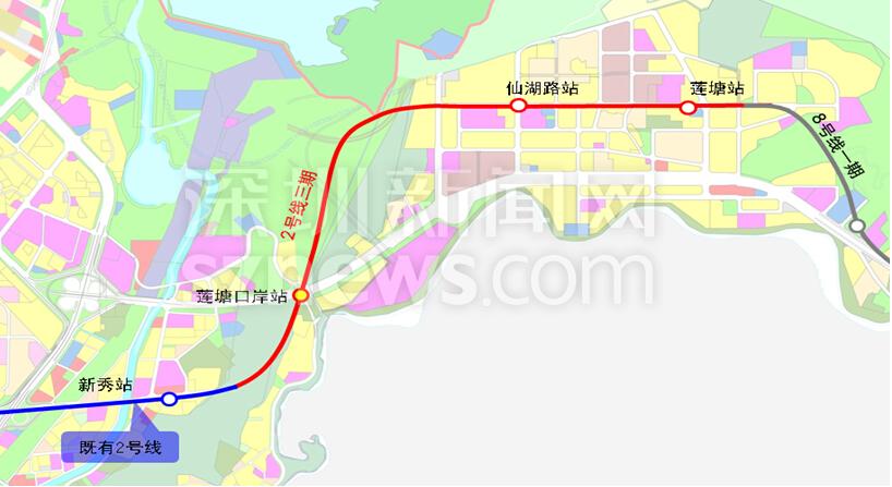 深圳地鐵2號(hào)線東延段（站點(diǎn)、線路圖、開通時(shí)間、最新消息）